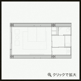 大正モダンツイン間取り