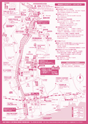 河津桜散策マップ